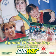 Subway Special Olympics Day